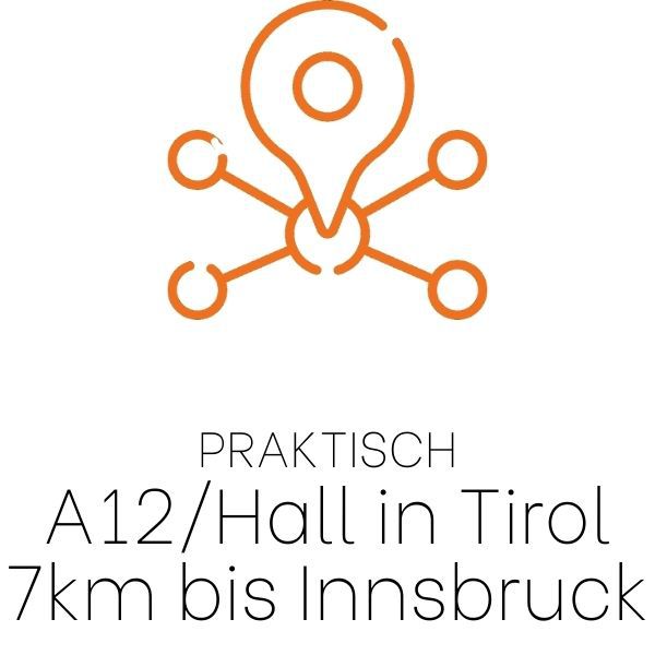 Hwest Hotel Hall mit praktischer Lage direkt an der A12 Abfahrt Hall West und 7 Kilometer vor Innsbruck im Zentrum Tirols