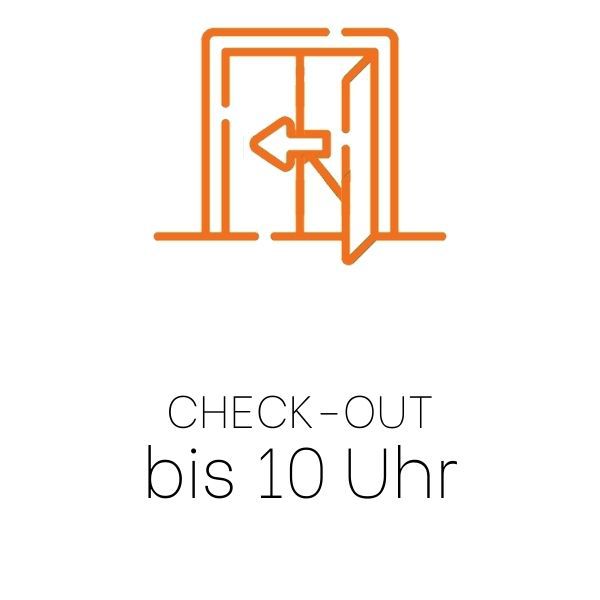  Rezeption Hwest Hotel Hall Check-Out bis 10Uhr  