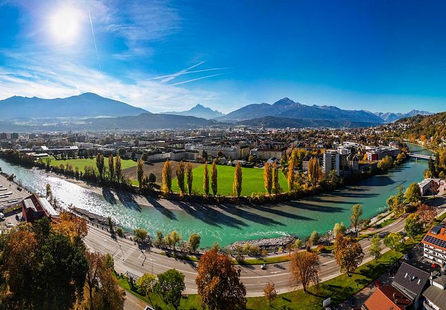 Radwandern-Tirol-Blick-Inntal-Innsbruck©tvb-Innsbruck