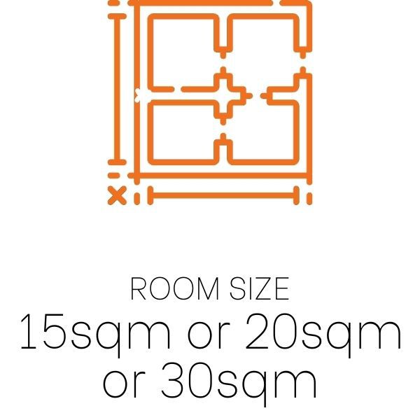 motorway hotel Hwest Hotel Hall Wohnfläche room size 15 sqm or 20 sqm or 30 sqm