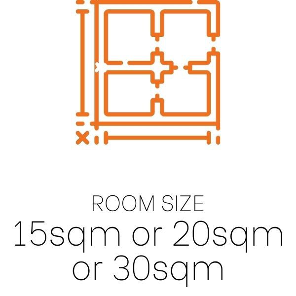 motorway hotel Hwest Hotel Hall Wohnfläche room size 15 sqm or 20 sqm or 30 sqm