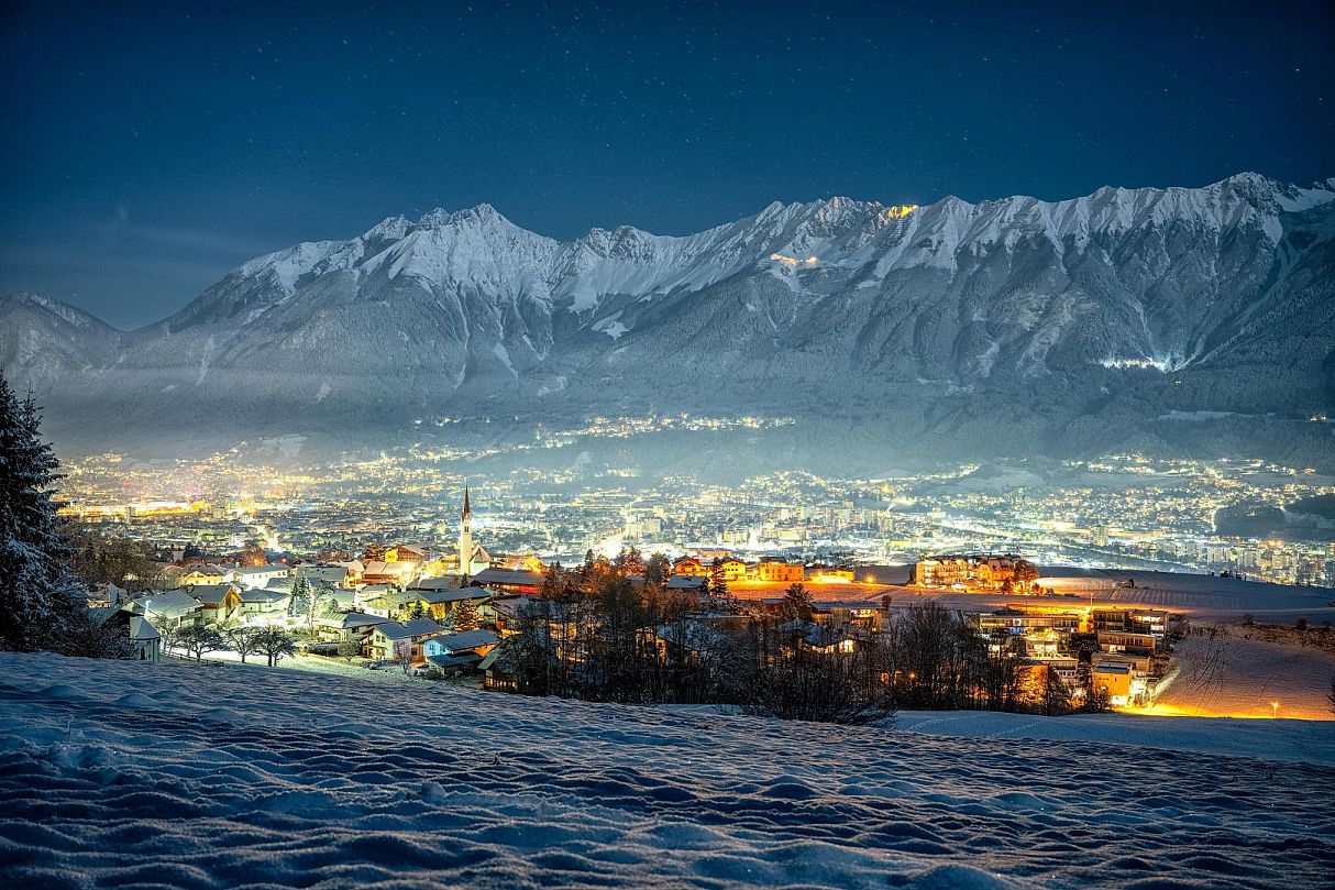 Innsbruck Winter Panorama
