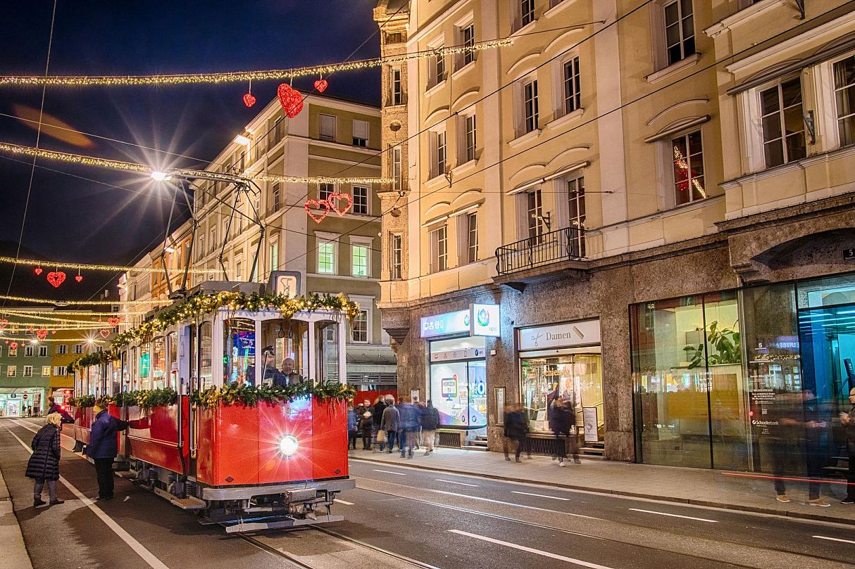 Christmas Tram Innsbruck