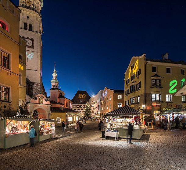 Christmas Market Hall in Tyrol